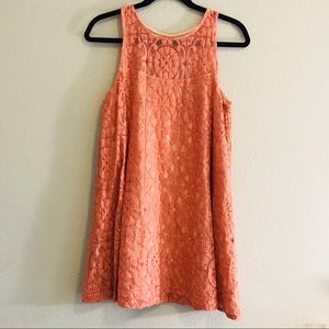Free People Lace shift dress